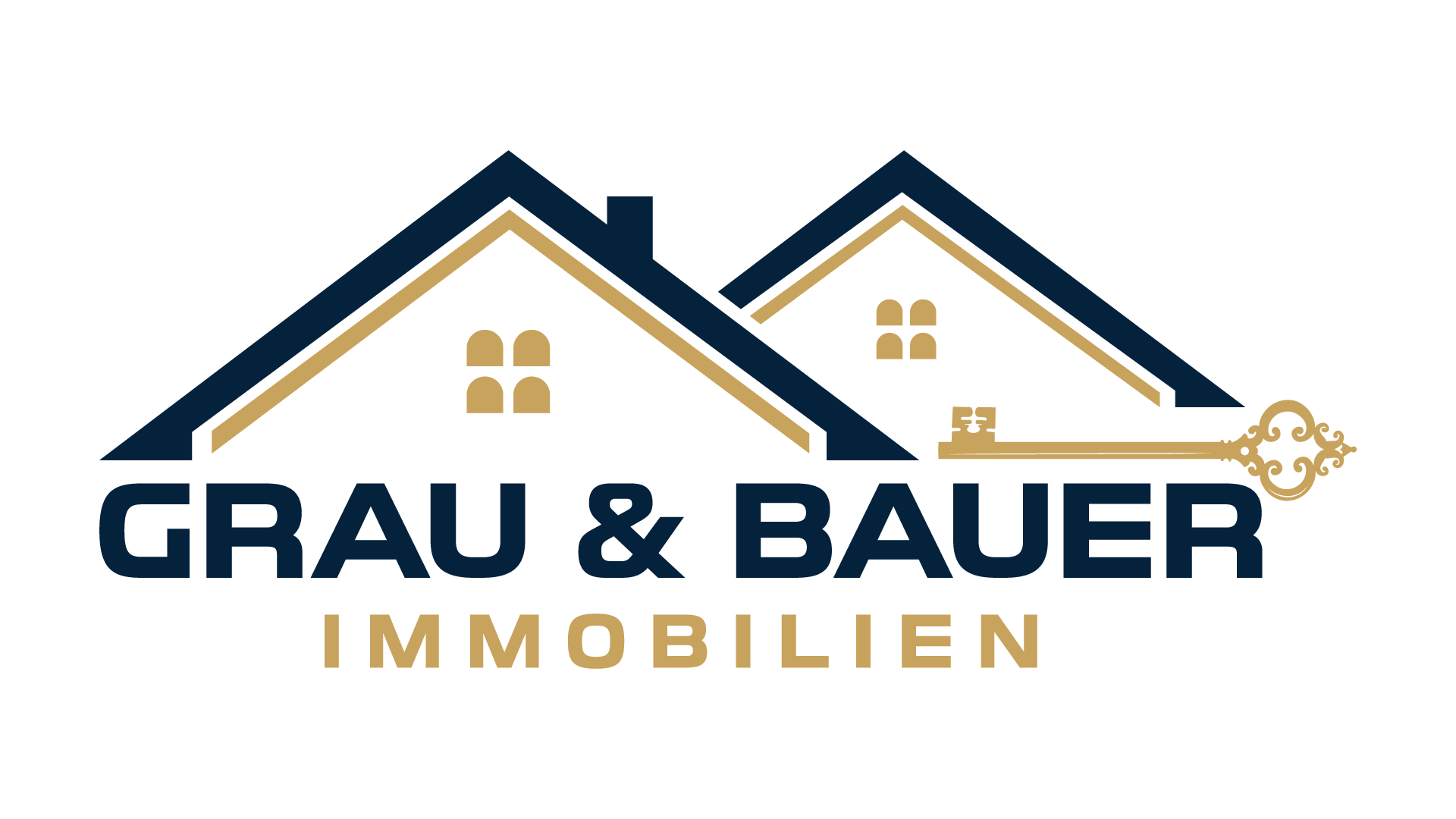Grau & Bauer Immobilien Logo Transparent